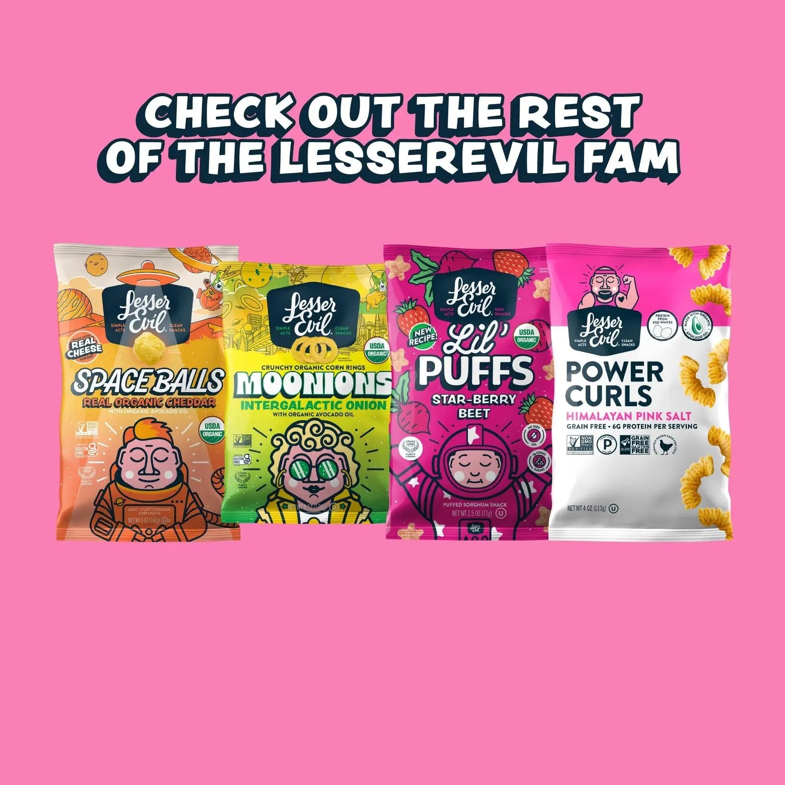 Himalayan Pink Salt Organic Popcorn 12 Pack 0.88 Ounce Bags Healthy Snack