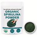Organic Spirulina Powder, 16 Oz/green Superfood, Spirulina Powder Extract, Without Additives, Added To Milkshakes, Milkshakes, Salads, Oats, Yogurt, Muffins, Desserts, And More. Chef's Market
