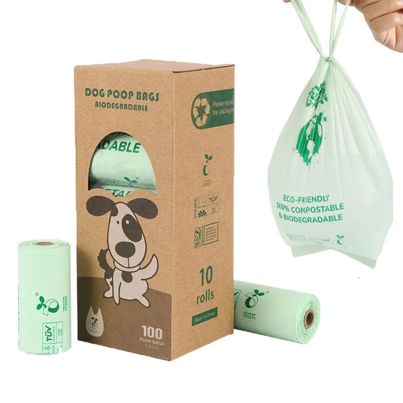 Corn Starch Compostable Pet Waste Bags Roll colegio culinario de morelia