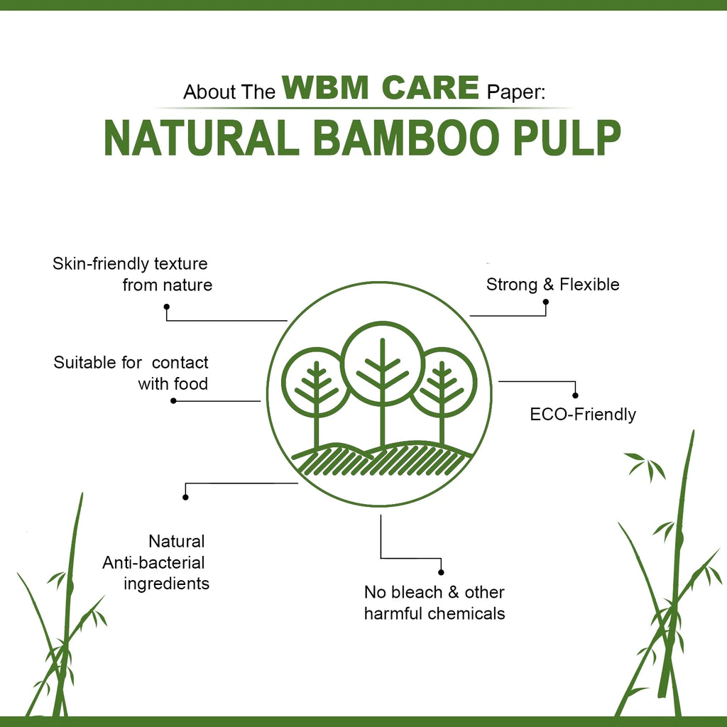 Bamboo Toilet Paper, 3-Ply, Tree-Free, 20 Rolls, 4160 Sheets