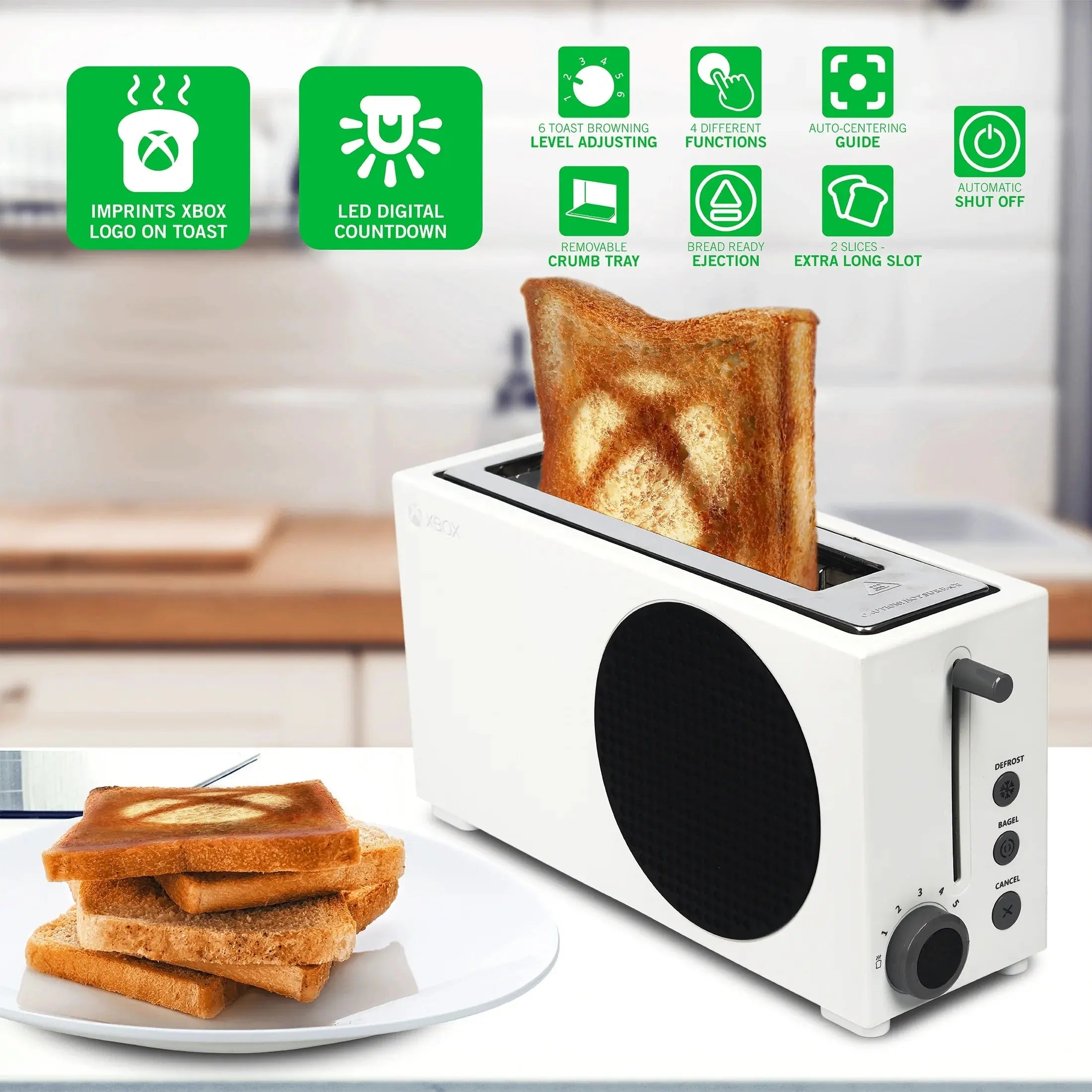 Series S 2-Slice Toaster with Removable Crumb Tray