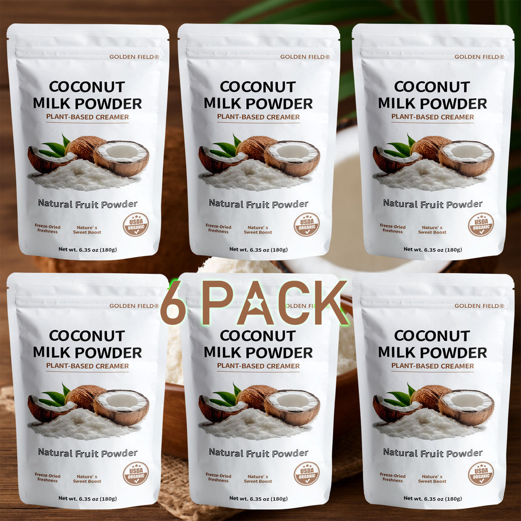 Pure Organic Coconut Milk Powder 6.35oz – Keto-Friendly, Rich in MCTs – Natural, Non-GMO, Gluten-Free Chef's Market