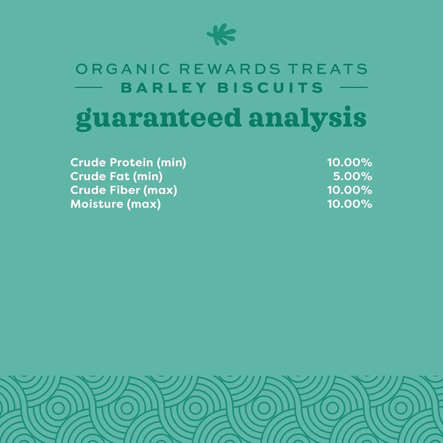 Organic Barley Biscuits, Rabbit & Guinea Pig Treats, Organic Hamster & Bunny Treats with Barley, Apple & Carrot, Made in USA, Small Pet Supplies, 2.65 Oz Bag