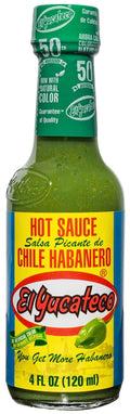 (12 Pack)  Green Habanero Hot Sauce, 4 Fl Oz