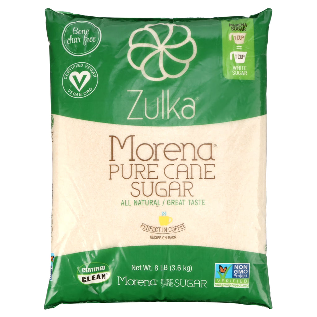 Pure Cane Sugar, 8 Lb, Vegan & Plant Based and Non GMO