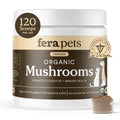 Mushroom Supplement for Dogs & Cats - with Turkey Tail - USDA Organic - Promotes Cognitive & Immune Health - 120 Scoops