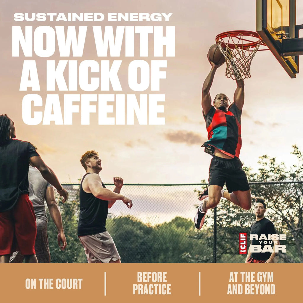 Caffeinated Energy Protein Bars, Vanilla Almond, 5 Pack