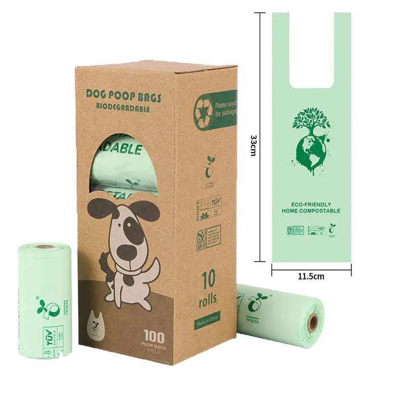 Corn Starch Compostable Pet Waste Bags Roll colegio culinario de morelia