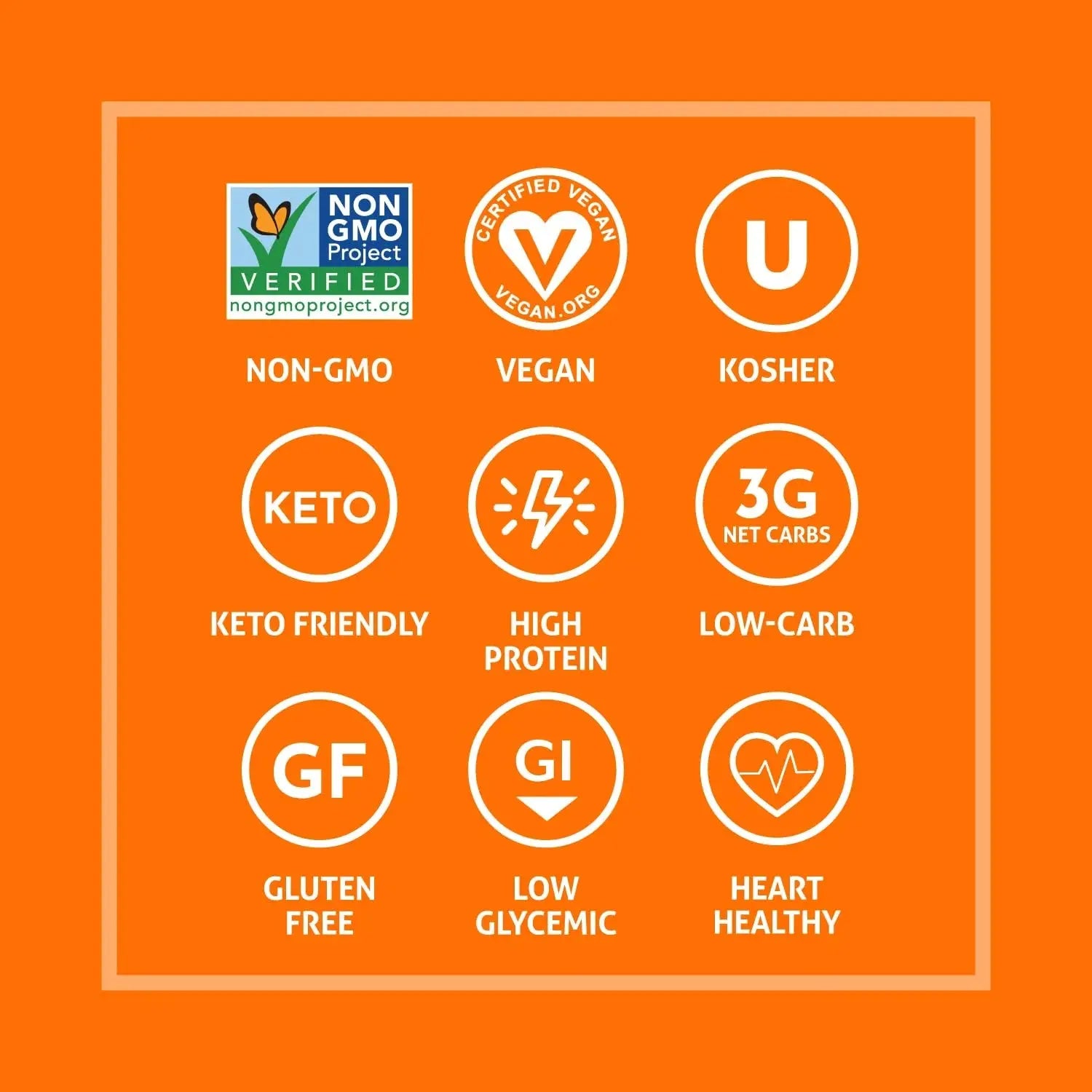 Crunchy Roasted Edamame Beans (Buffalo) - Keto Snacks (3G Net) - High Protein Healthy Snacks (13G Protein) - Low Carb, Gluten-Free Snack, Vegan Keto Food - 4 Oz (3 Pack)