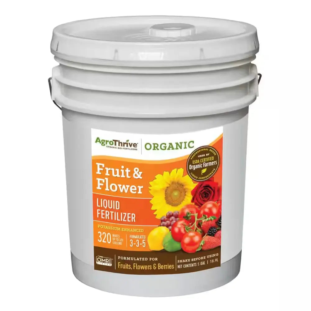 5 Gal. Fruiting and Flowering Organic Liquid Fertilizer