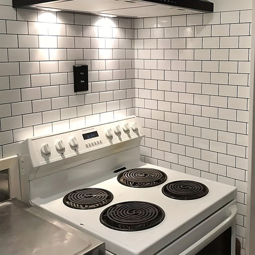 10pcs Self-adhesive 3D Subway Ceramic Tile Sticker For Kitchen, 12x12 Inch Decorative Home Renovation, Wall Tile Sticker For Kitchen, Balcony, Sink, Bathroom, Restaurant Chef's Market