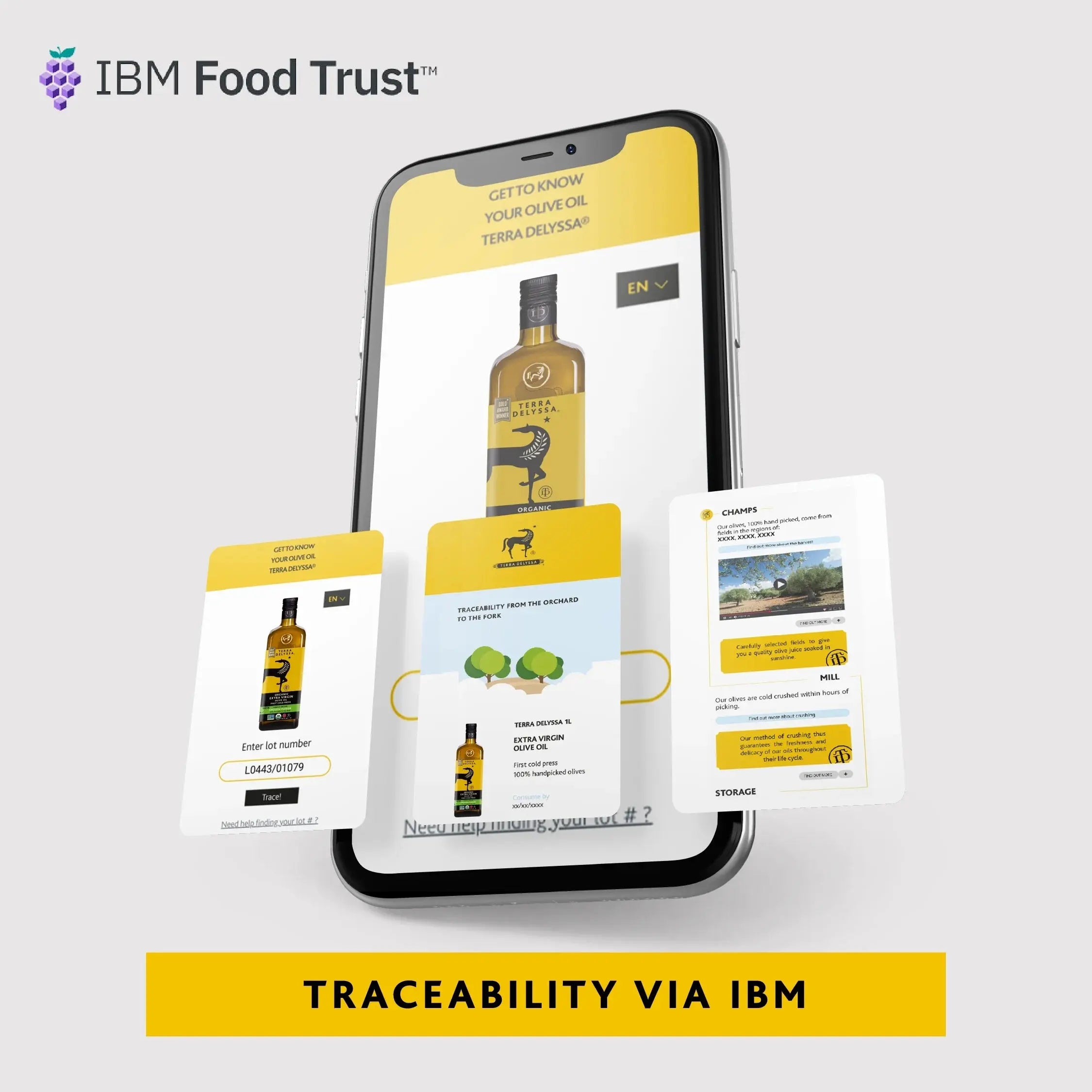 Organic Extra Virgin Olive Oil, 34 Fl. Oz. Glass