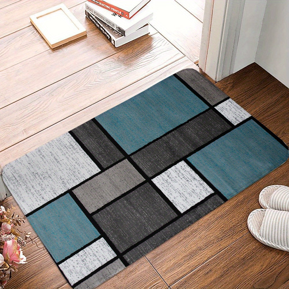 1pc Soft Thickened Kitchen Floor Mat, Non-slip Oil-proof Floor Mat, Waterproof Runner Rug, Dirt-resistant Floor Carpet, Machine Washable, Entrance Doormat, Kitchen Living Room Laundry Bathroom Water-absorbing Floor Mat, Room Chef's Market