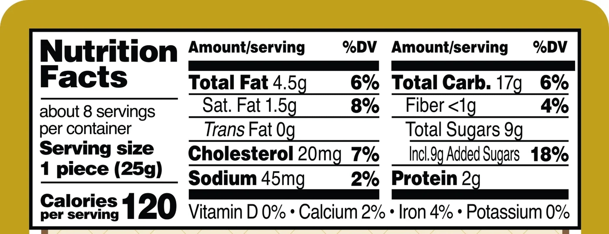 7 Oz Almond Biscotti, 12 Ct/Case, Non-Gmo and Kosher Certified, No Preservatives