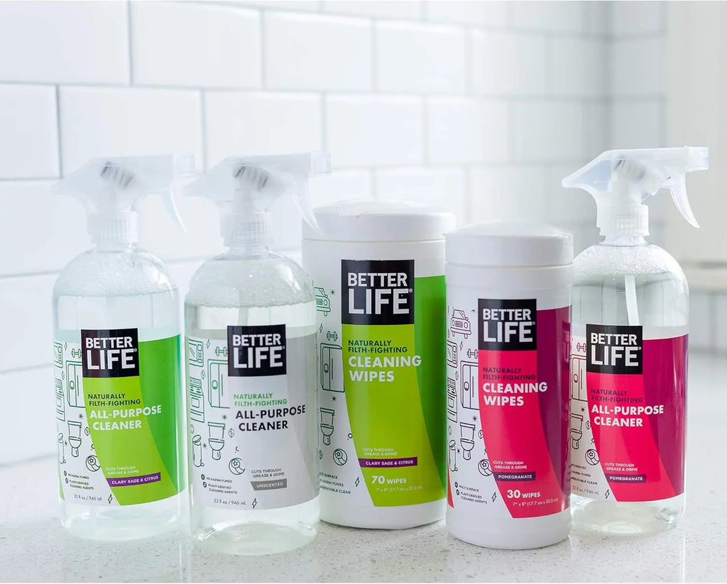 All Purpose Cleaner - Multipurpose Home and Kitchen Cleaning Spray for Glass, Countertops, Appliances, Upholstery & More - Multi-Surface Spray Cleaner - 32Oz (Pack of 2) Unscented