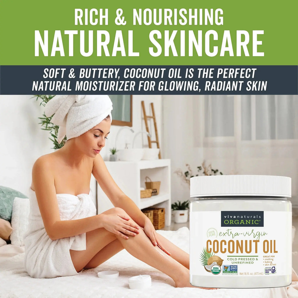 Organic Extra-Virgin Coconut Oil, 16 Fl Oz