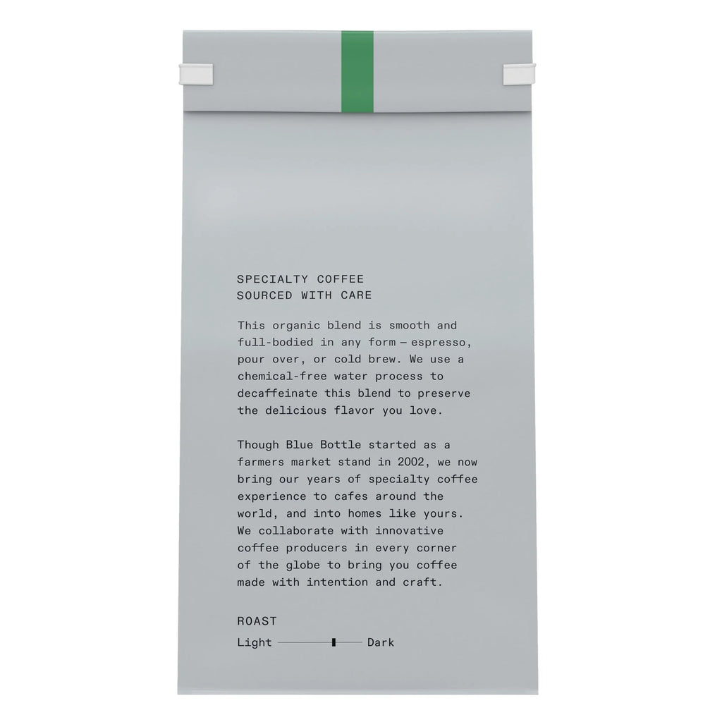 , Decaf, Organic Gourmet, Medium Roast, Whole Bean, 12 Oz