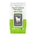 Plant-Based Petwipes, 100 Wipes - Biobased, Sustainable, Big & Thick Pet Wipes for Dogs & Cats - for Face, Paws, Ears, Bo