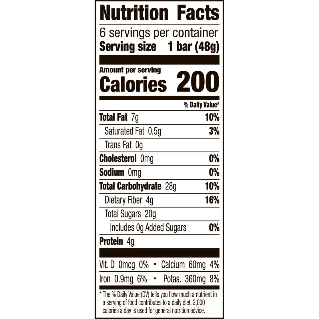 Cherry Pie Fruit and Nut Bars, Gluten Free and Vegan, 10.2 Oz, 6 Ct