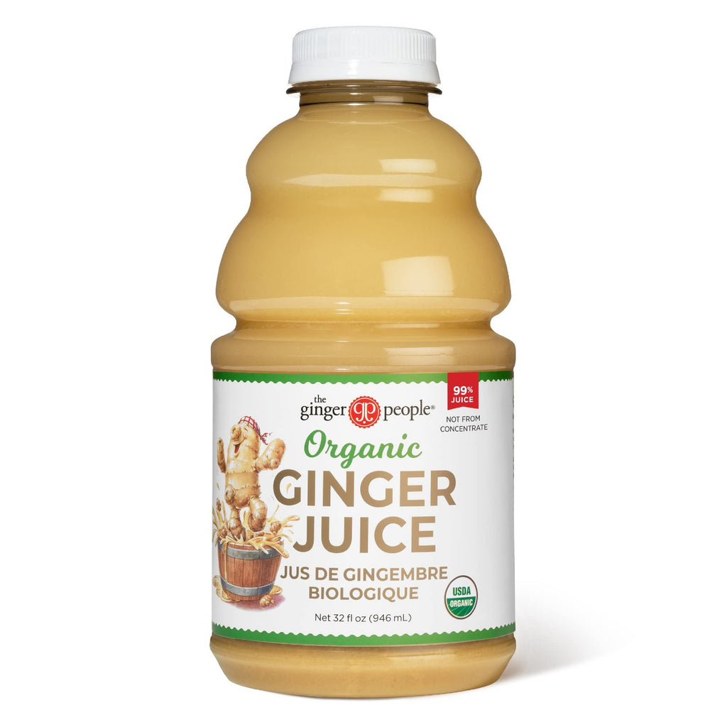 The Ginger People Organic Ginger Juice, 99.7% Pure Ginger Juice, 32 Ounce
