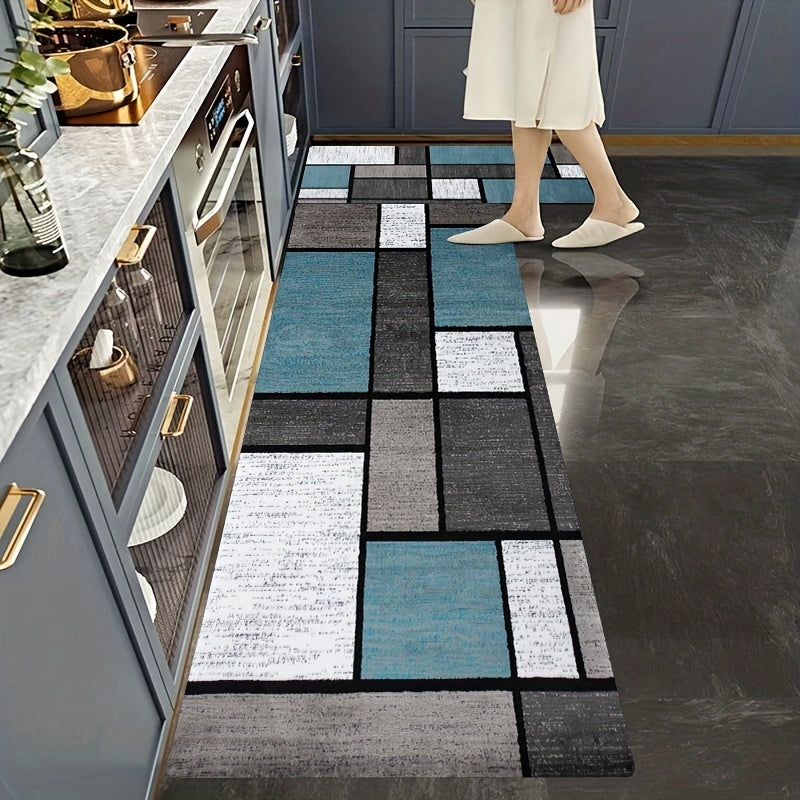 1pc Soft Thickened Kitchen Floor Mat, Non-slip Oil-proof Floor Mat, Waterproof Runner Rug, Dirt-resistant Floor Carpet, Machine Washable, Entrance Doormat, Kitchen Living Room Laundry Bathroom Water-absorbing Floor Mat, Room Chef's Market