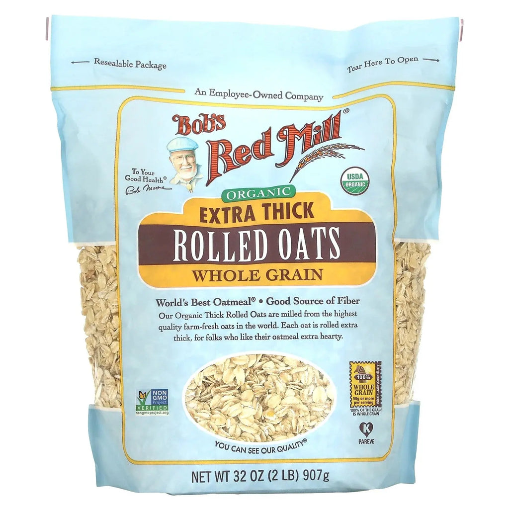 , Extra Thick Rolled Oats, Organic, 32 Oz