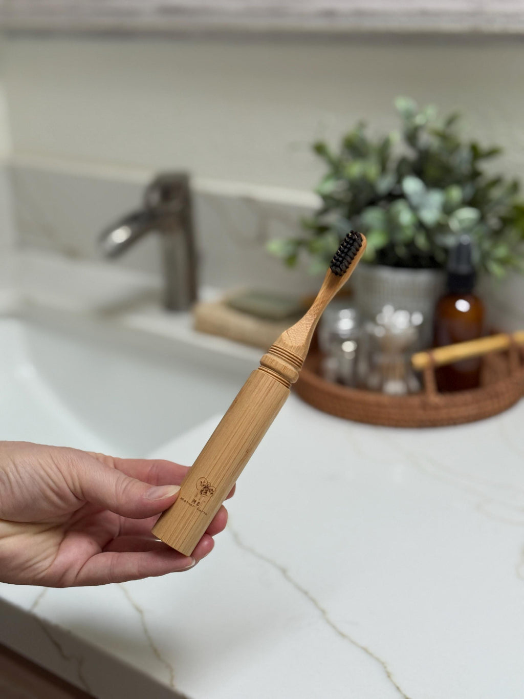 All in One Bamboo Travel Toothbrush 2.0 | Sustainable Oral Care | Eco-Friendly Toothbrush | Zero Waste